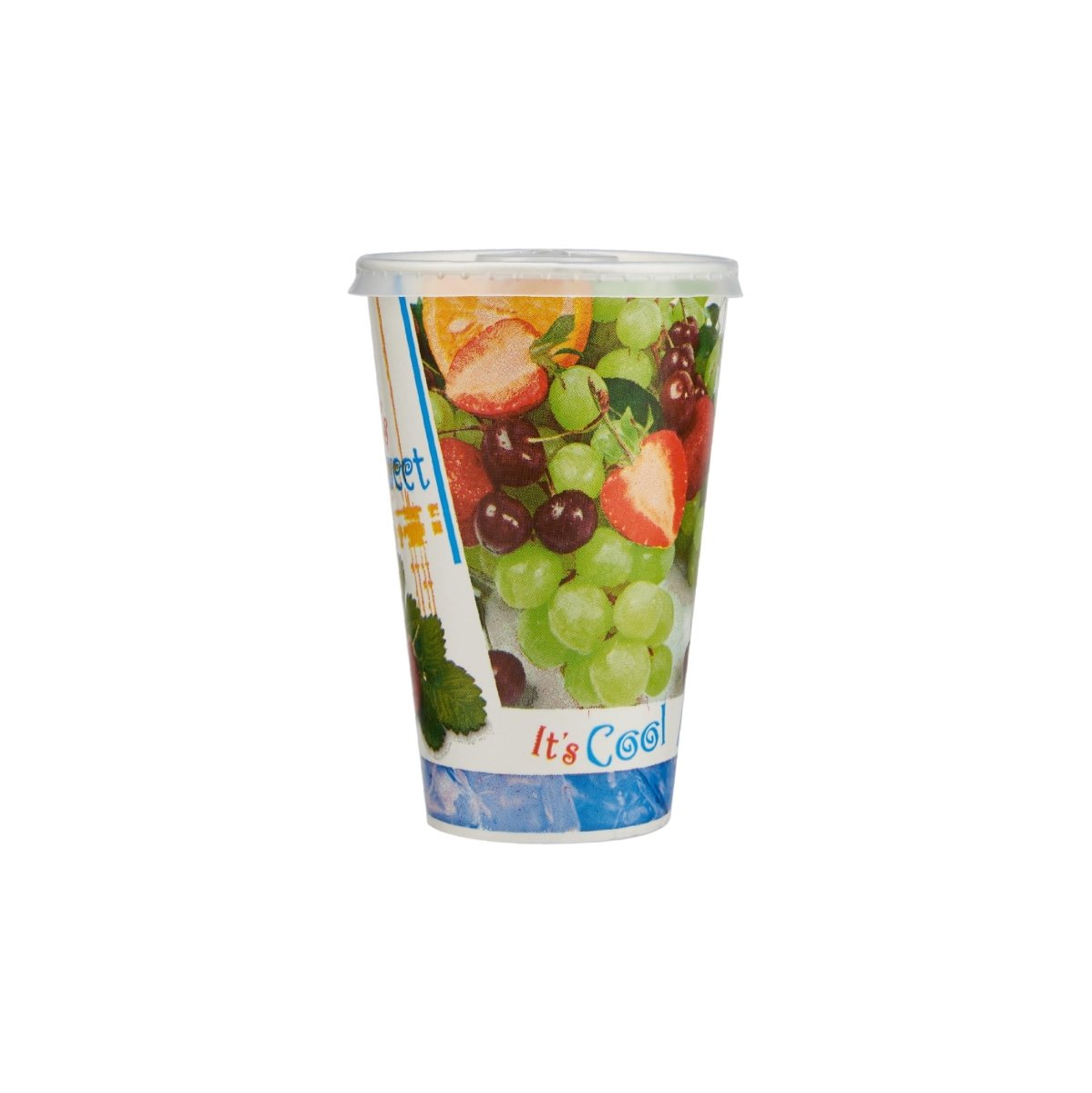 12 Oz Paper Juice Cup With Lid 25 Pieces - hotpackwebstore.com - Paper Juice Cups