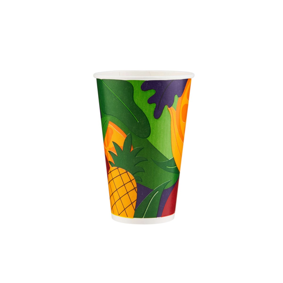 12 Oz Printed Single Wall Paper Juice Cups - hotpackwebstore.com - Single Wall Paper Cups