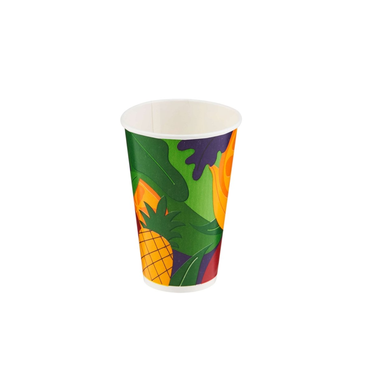 12 Oz Printed Single Wall Paper Juice Cups - hotpackwebstore.com - Single Wall Paper Cups