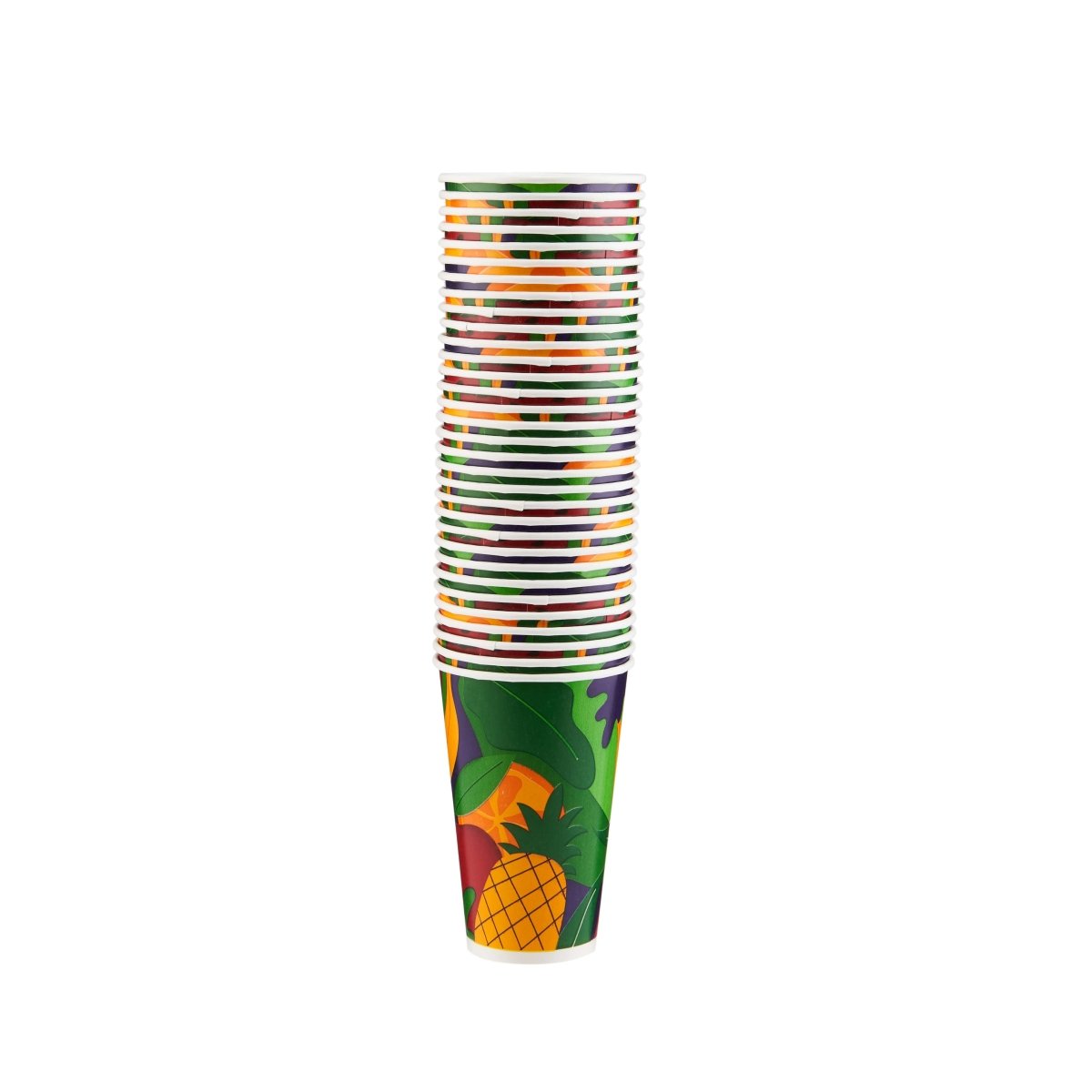 12 Oz Printed Single Wall Paper Juice Cups - hotpackwebstore.com - Single Wall Paper Cups