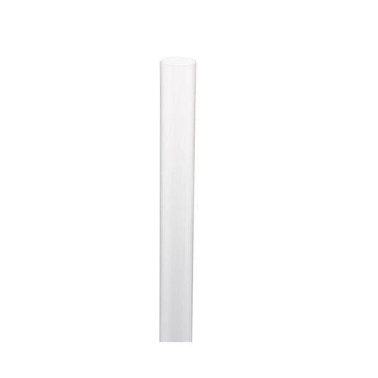 12mm Clear Straight Straw Clear Wrap 100 Pieces X 24 Packet - hotpackwebstore.com - Plastic Straws