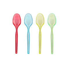 17cm Plastic Desert Spoons - hotpackwebstore.com - Plastic Products