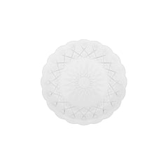 5 Pieces Round Crystal Plate - hotpackwebstore.com - Plastic Plates