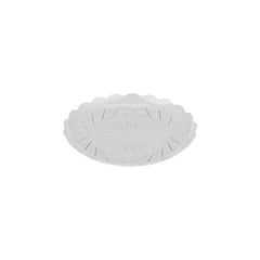 5 Pieces Round Crystal Plate - hotpackwebstore.com - Plastic Plates