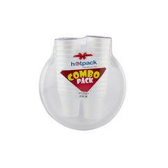 6 Oz Foam Cup and 10 Inch Foam Plate Combo Pack - hotpackwebstore.com - Combo Packs