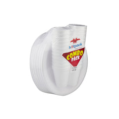 6 Oz Foam Cup and 10 Inch Foam Plate Combo Pack - hotpackwebstore.com - Combo Packs