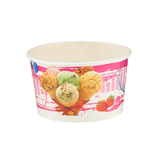 750ml Paper Ice Cream Cup 1000 Pieces - hotpackwebstore.com - Ice Cream Bowls