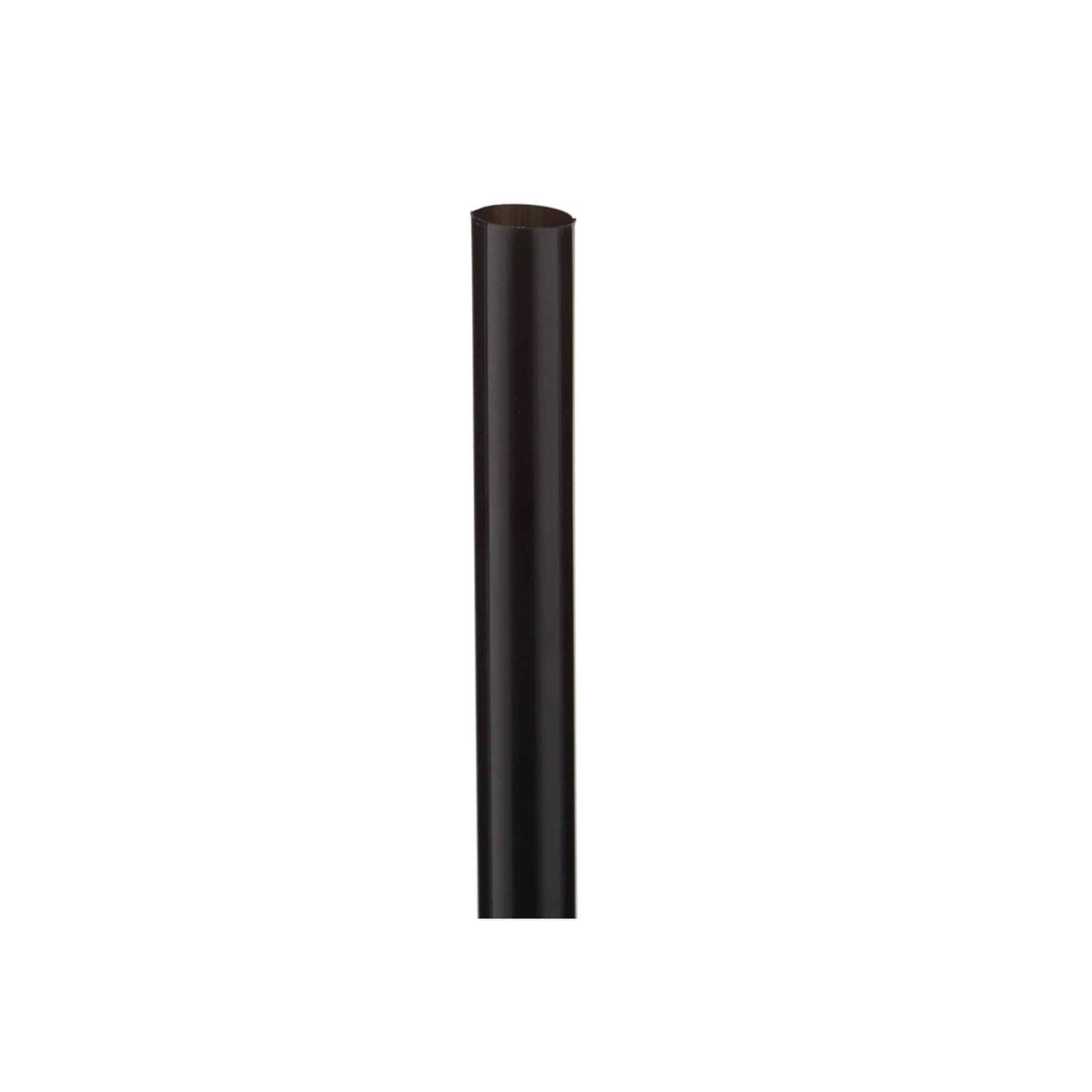 7mm Black Straight Straw Wrapped 250 Pieces x 40 Packet - hotpackwebstore.com - Plastic Straws