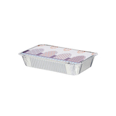 Aluminium Container Base with Ramadan Theme Lid 210x140x38mm (Economy)