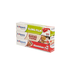 Special Offer Cling Film + Baking Paper + Aluminum Foil Roll Combo Pack