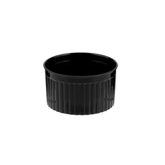 Black Ramekin Cup With Lid