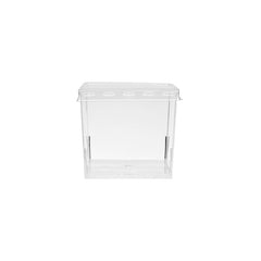 Clear Square Plastic Dessert Cup With Lid