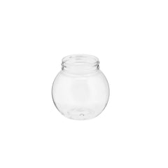 Clear Plastic Dessert Jar Pot With Lid