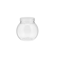 Clear Plastic Dessert Jar Pot With Lid