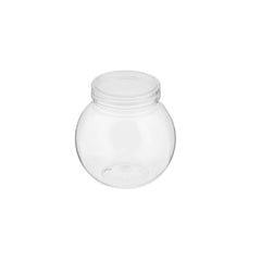 Clear Plastic Dessert Jar Pot With Lid