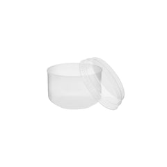 Round Clear Dessert Cup With Lid