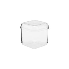 Clear Square Plastic Dessert Cup With Lid