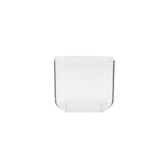 Clear Square Plastic Dessert Cup With Lid