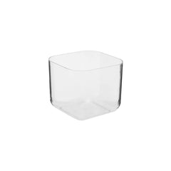 Clear Square Plastic Dessert Cup With Lid