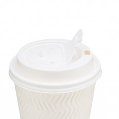 Leakproof Lids for 12/16 Oz Cups 2 Pieces