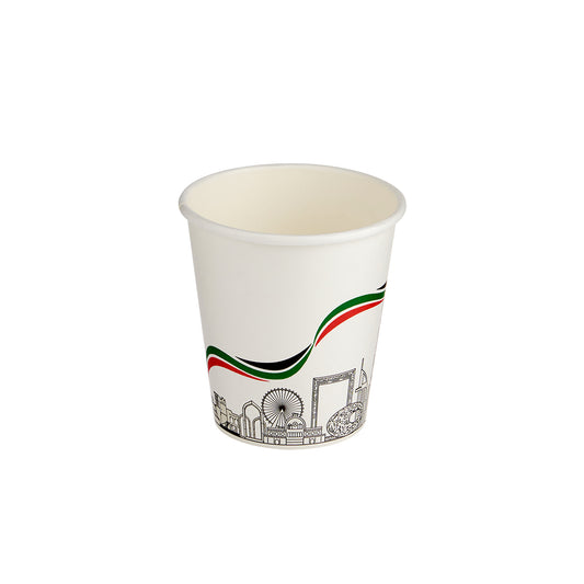 UAE Limited edition Special offer Single Wall Paper Cup 6.5 Oz