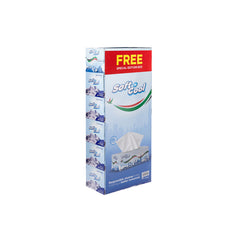 Soft n Cool Facial Tissue 200 Sheets x 2 Ply With Free UAE theme Facial Tissue