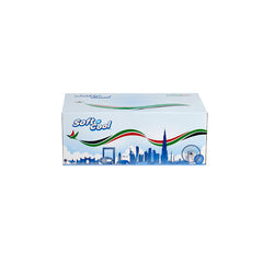 Soft n Cool Facial Tissue 200 Sheets x 2 Ply With Free UAE theme Facial Tissue