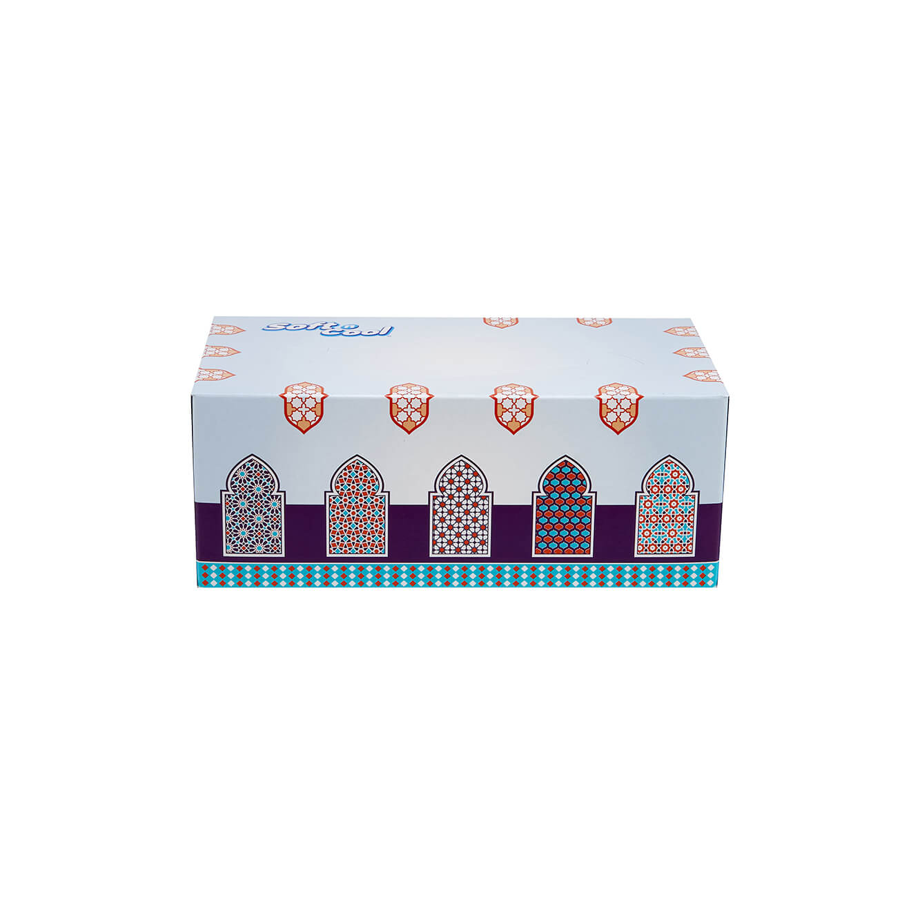 Soft n Cool Ramadan Theme  Facial Tissue 200 Sheets x 2Ply