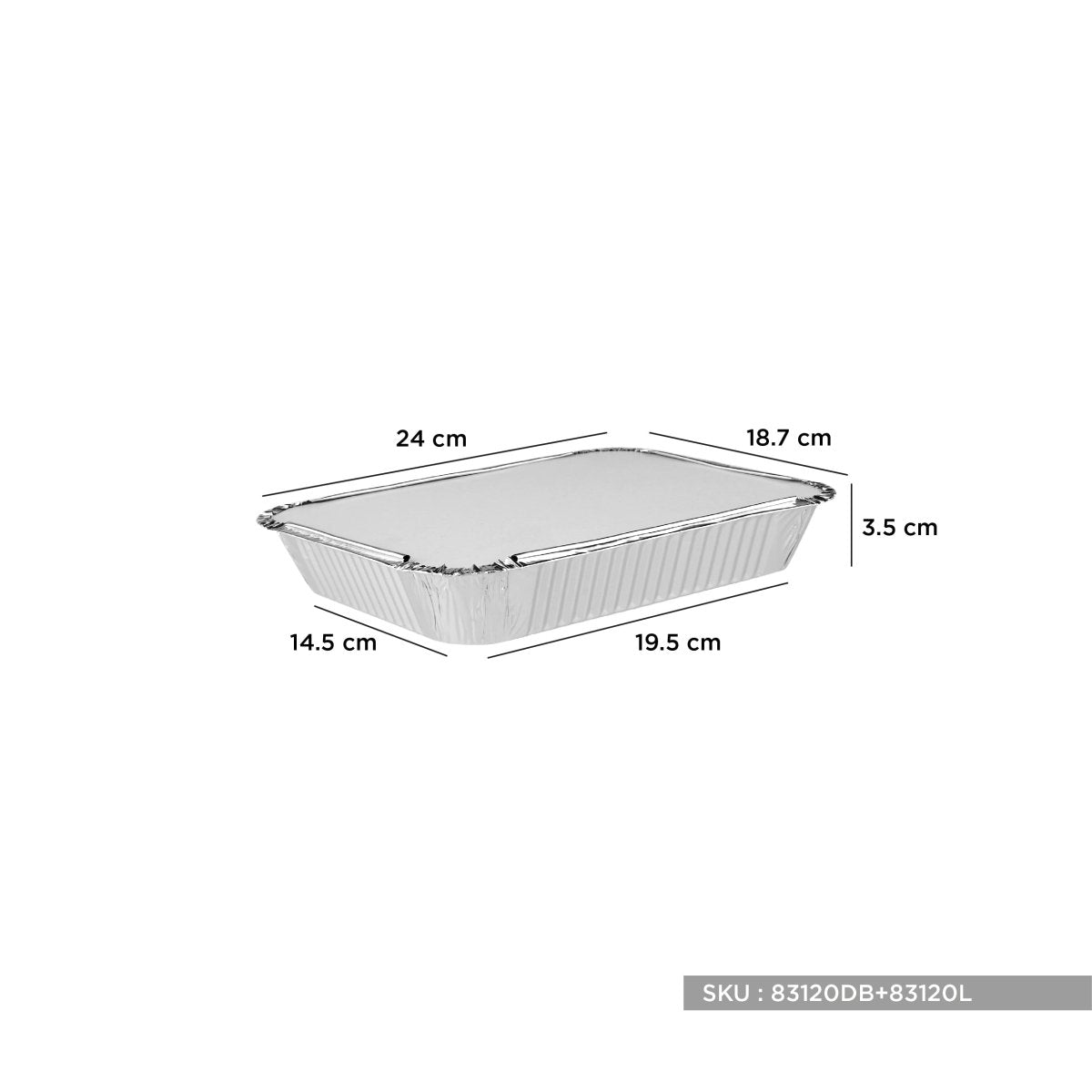 Aluminium Container - hotpackwebstore.com - Aluminium Containers