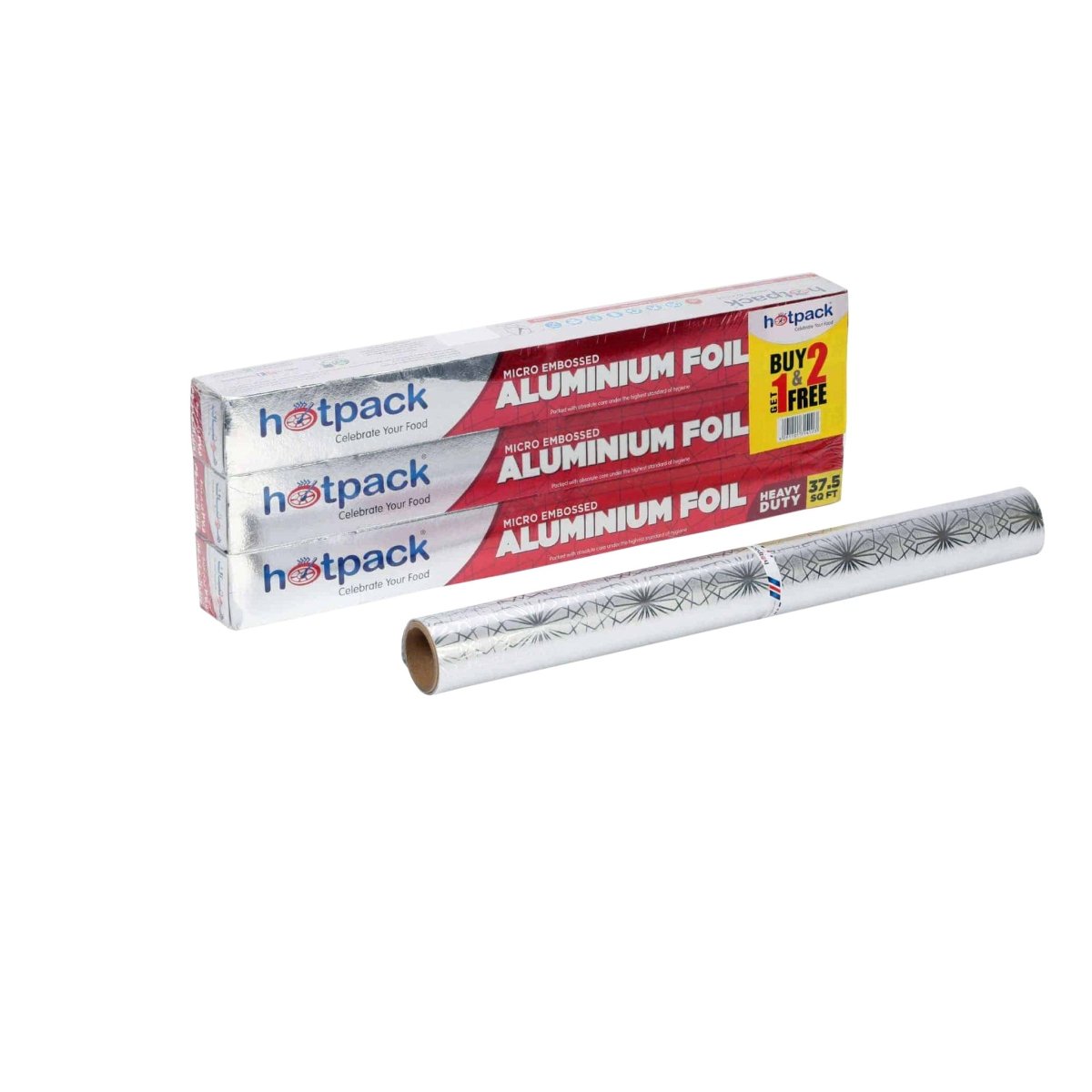 Aluminium Foil 37.5 Sqft Buy 2 Get 1 Free - hotpackwebstore.com - Aluminium Foil