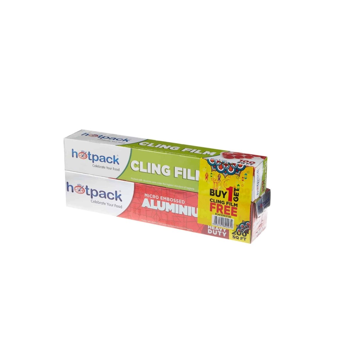Aluminium Foil + Cling Film Combo - hotpackwebstore.com - Combo Packs
