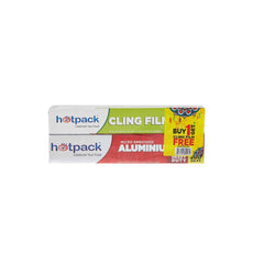 Aluminium Foil + Cling Film Combo - hotpackwebstore.com - Combo Packs