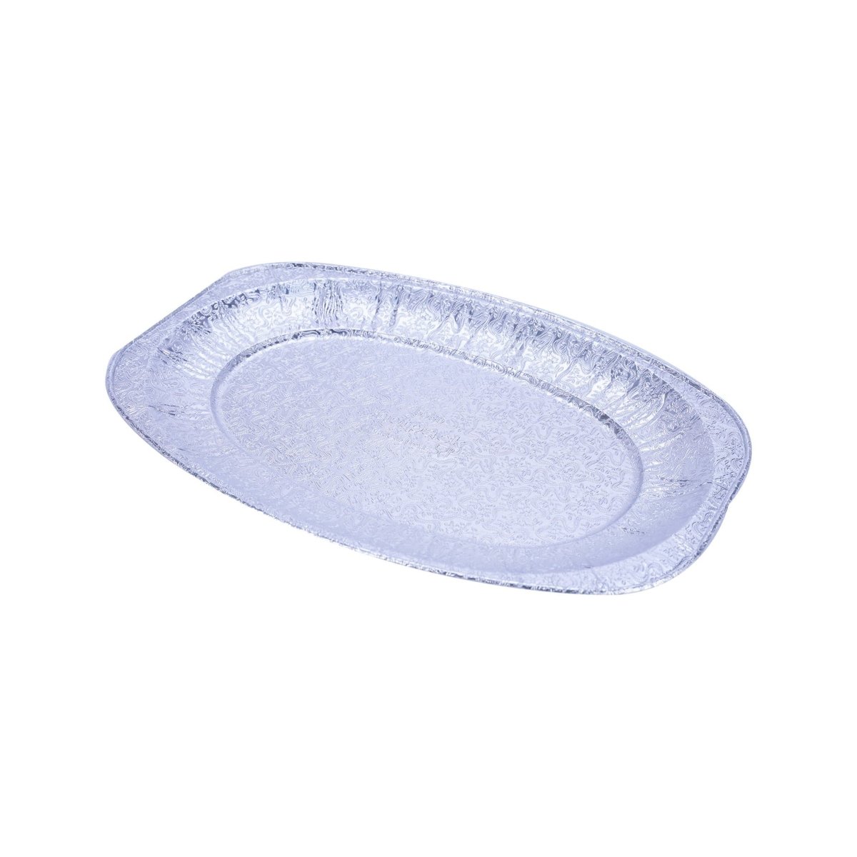 Aluminium Oval Platter 14inch 100 Pieces - hotpackwebstore.com - Aluminium Platters