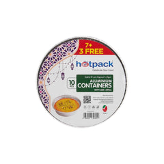 Aluminium Round Container Offer Pack - hotpackwebstore.com - Aluminium Containers