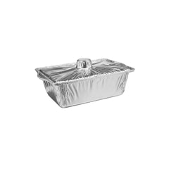 Aluminum Rectangular Pot With Lid - hotpackwebstore.com - Aluminium Pots