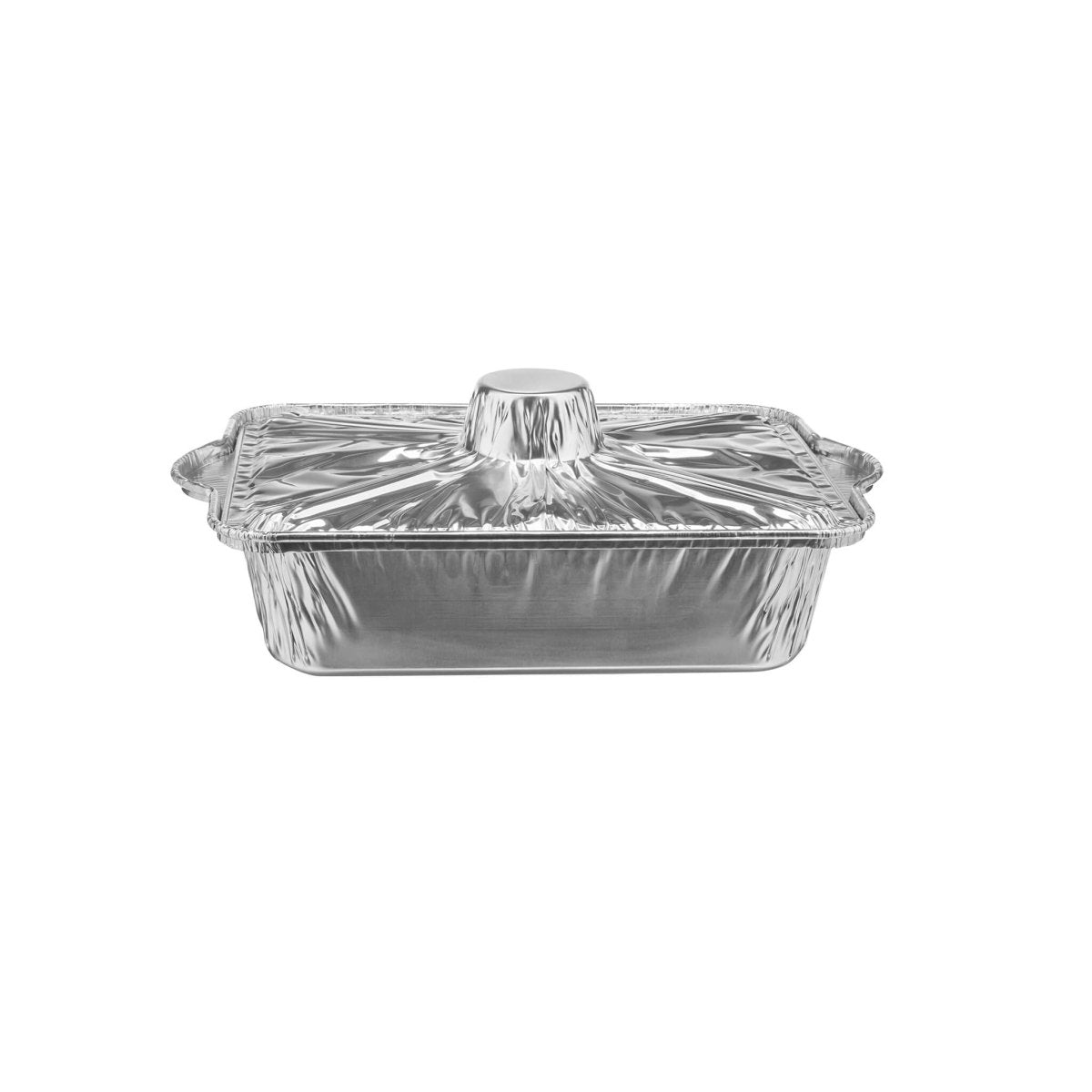 Aluminum Rectangular Pot With Lid - hotpackwebstore.com - Aluminium Pots