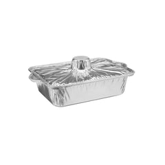 Aluminum Rectangular Pot With Lid - hotpackwebstore.com - Aluminium Pots