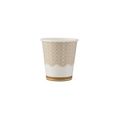 Arabic Design Printed White Paper Cup - hotpackwebstore.com - Single Wall Paper Cups