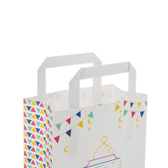 Arabic Kids Paper Gift Bag - hotpackwebstore.com - Flat Handle Paper Bags