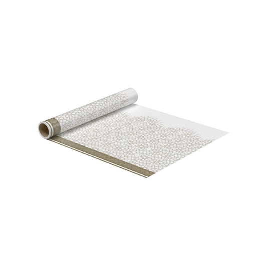 Arabic pattern Printed White Luxury Sofra - hotpackwebstore.com - Sofra Table Sheet Rolls