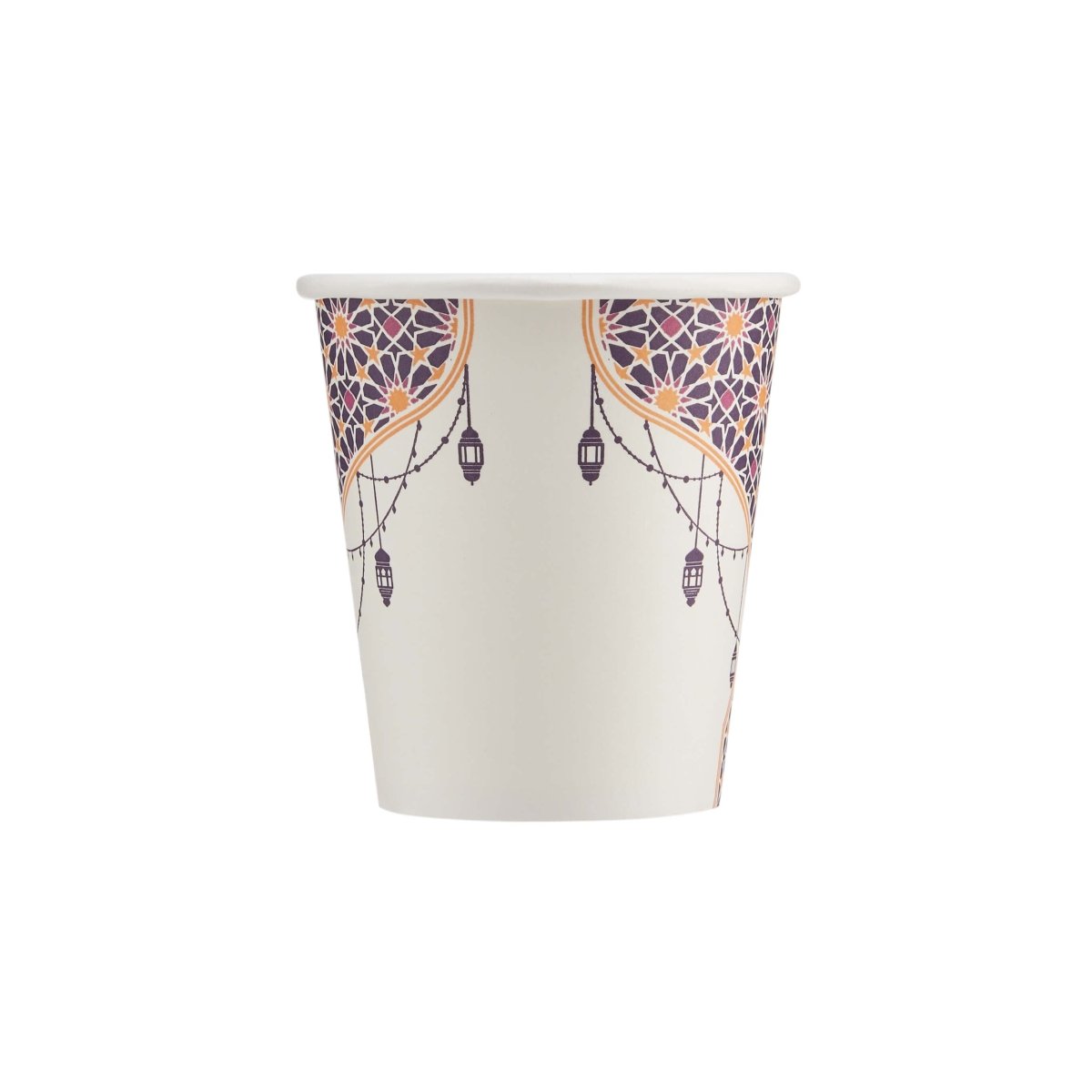 Arabic Theme Heavy Duty Single Wall Paper Cup - hotpackwebstore.com - Heavy Duty Paper Cups