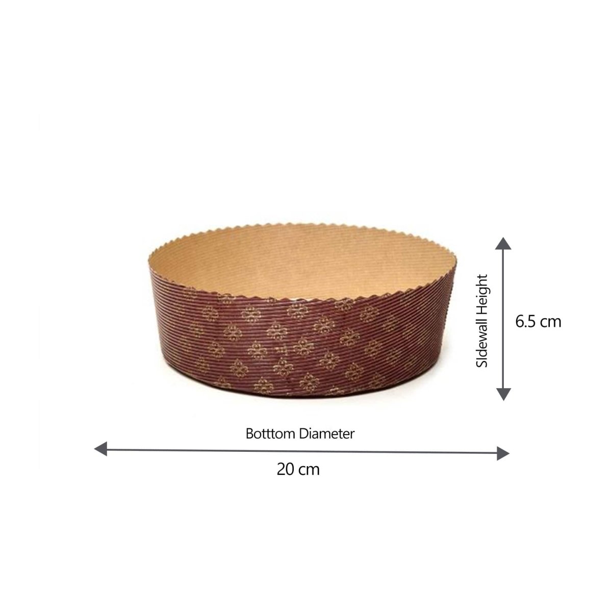 Baking Mold Round - hotpackwebstore.com - Baking Moulds