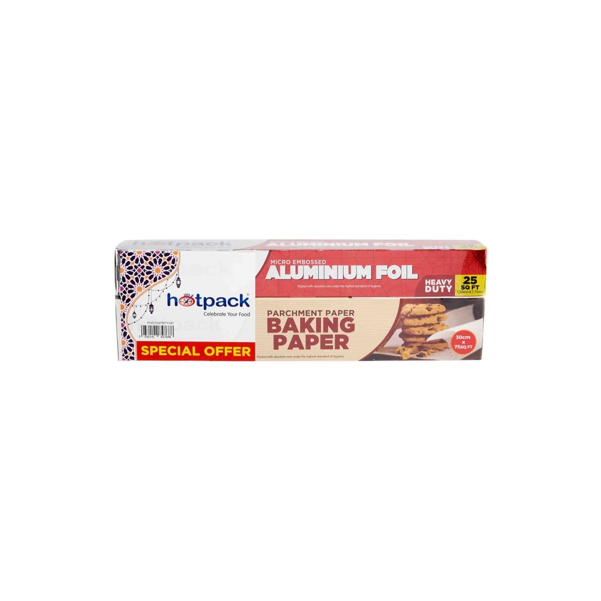 Baking Paper + Aluminium Foil Combo - hotpackwebstore.com - Combo Packs