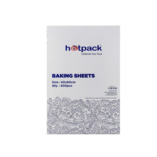 Baking Paper Sheets 500 Pieces - hotpackwebstore.com - Baking Paper