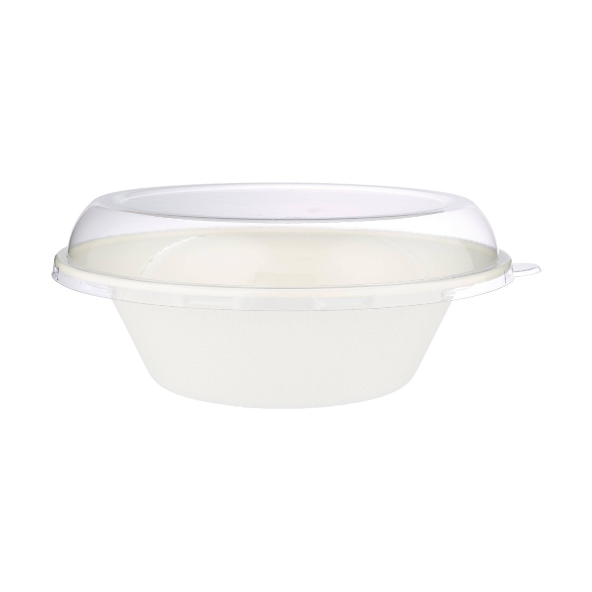 Bio - Degradable 32 Oz Wide Rim Bowl With Lid 5 Pieces - hotpackwebstore.com - Bio - Degradable Bowl