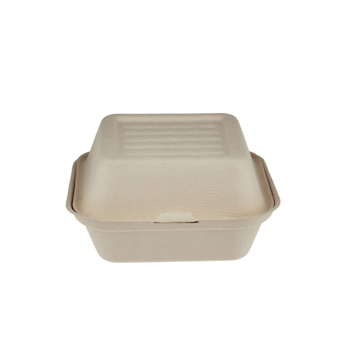 Bio Degradable Hinged Burger Box 500 Pieces - hotpackwebstore.com - Burger Boxes