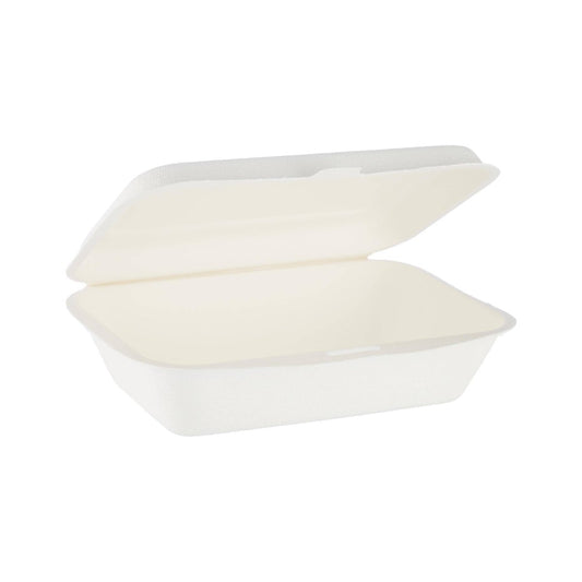 Bio - Degradable Hinged Container 5 Pieces - hotpackwebstore.com - Bio - Degradable Containers