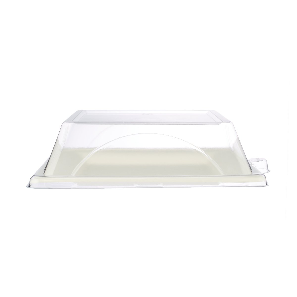 Bio - Degradable Square Plate With Lid 5 Pieces - hotpackwebstore.com - Bio - Degradable Plates