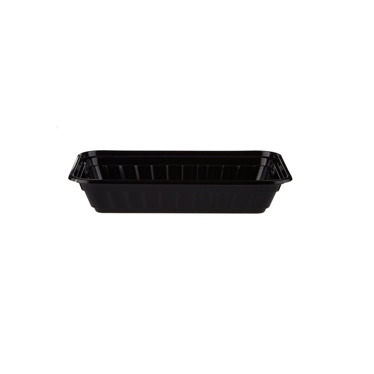 Black Base Rectangular Container 16 Oz 300 Pieces - hotpackwebstore.com - Black Base Containers