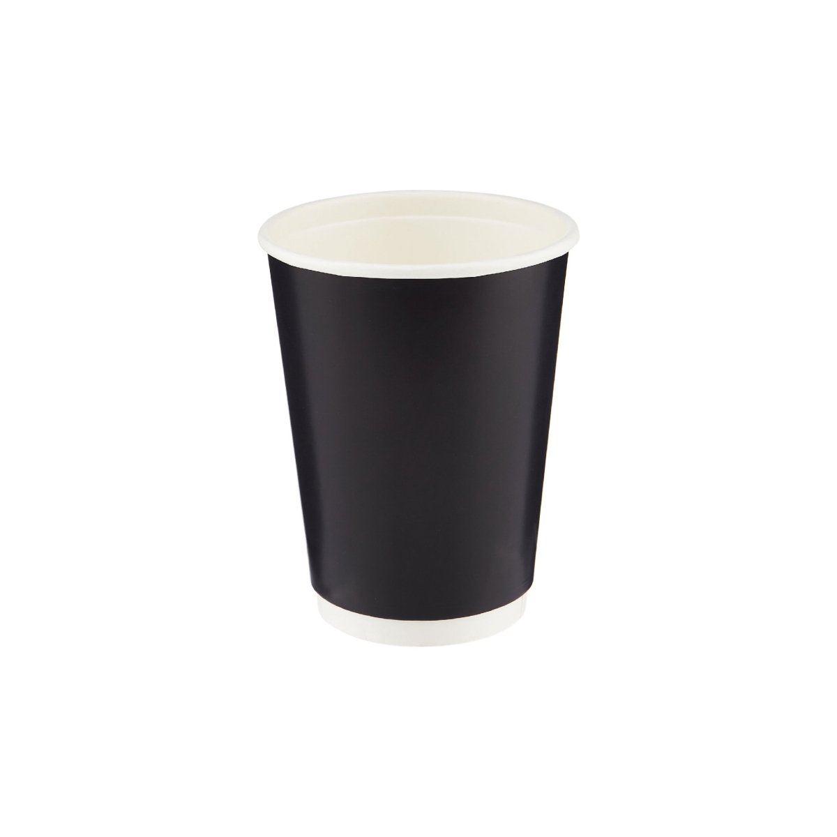 Black Double Wall Paper Cups - hotpackwebstore.com - Double Wall Paper Cups